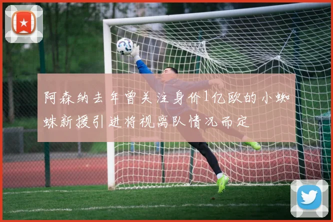 阿森纳去年曾关注身价1亿欧的小蜘蛛新援引进将视离队情况而定